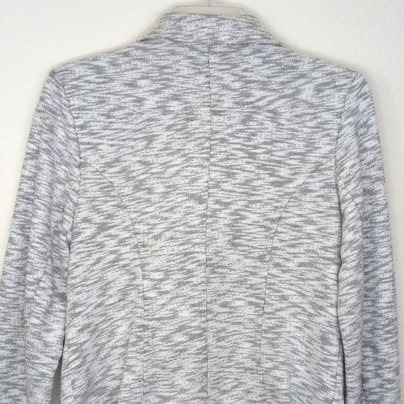 CABI Gray Neo Moto Jacket Blazer M - Picture 9 of 13